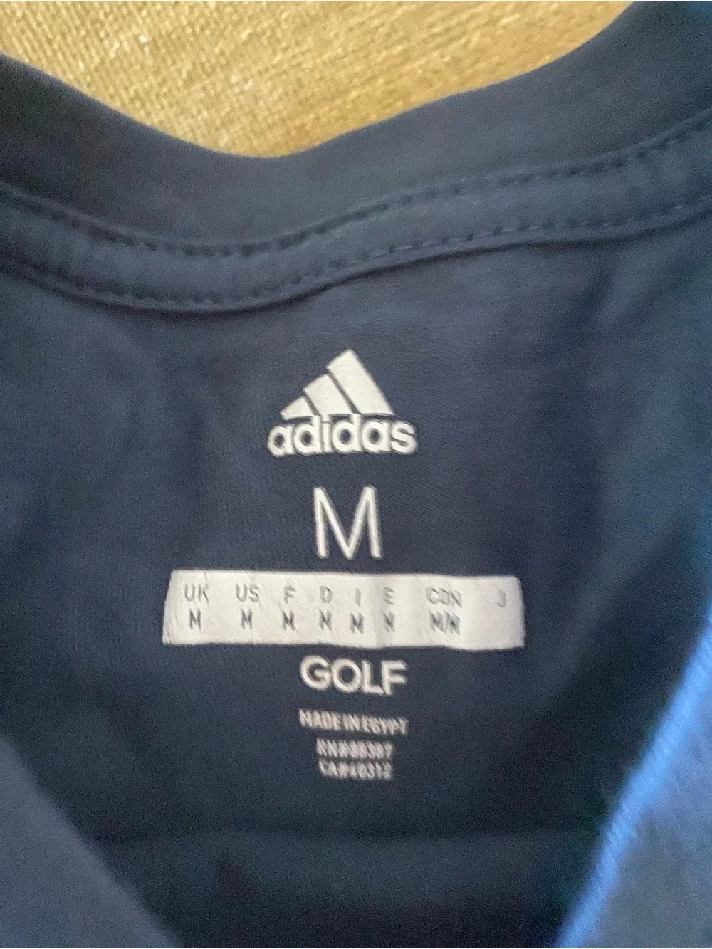 Adidas Kids' Navy Blue Logo Tee